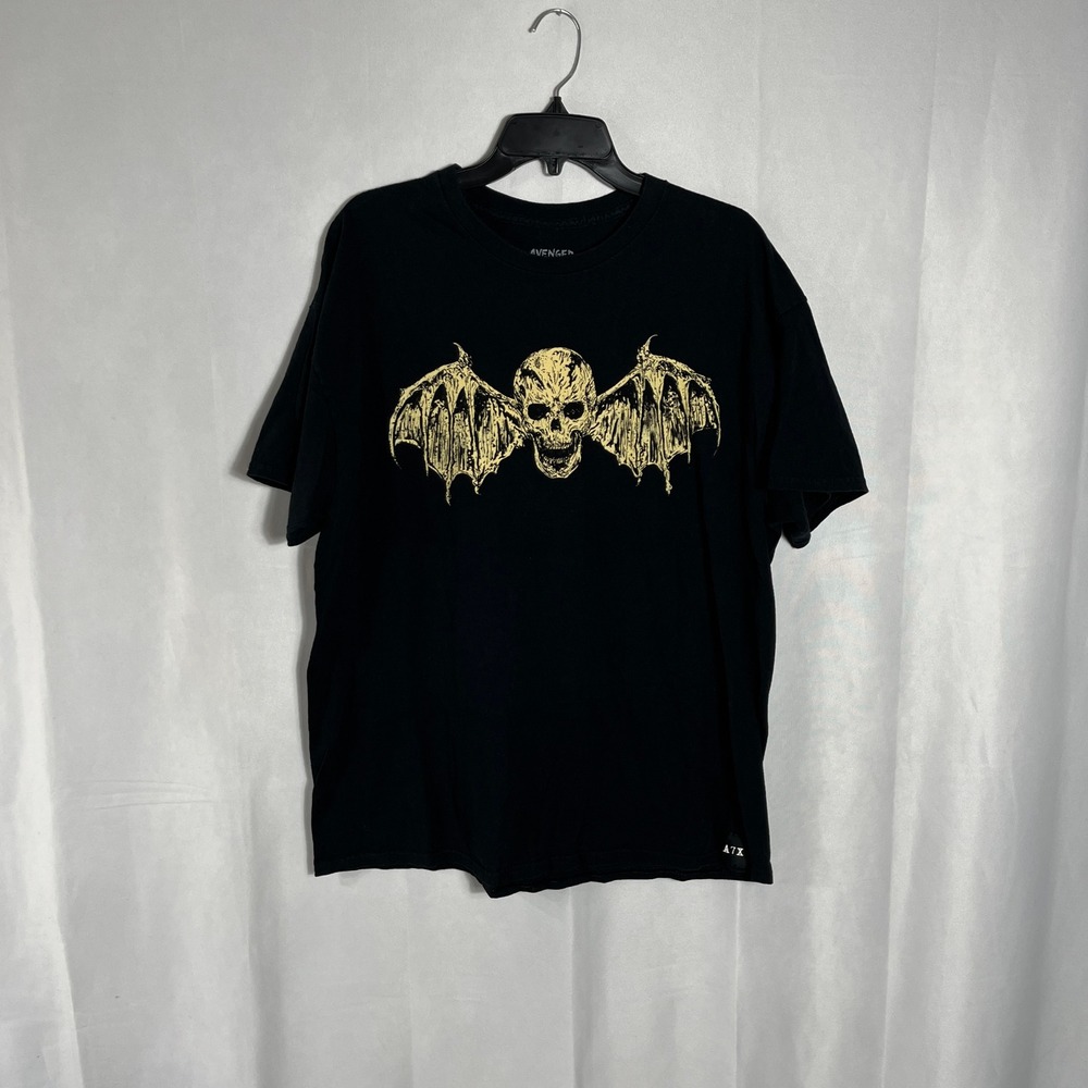 Avenged Sevenfold T-Shirt North American Tour 2023 Deathbat XL Black Mens